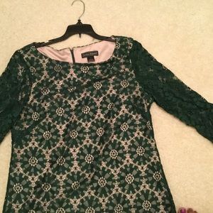 Jessica Howard Dress Sz 16 occasion green lace
